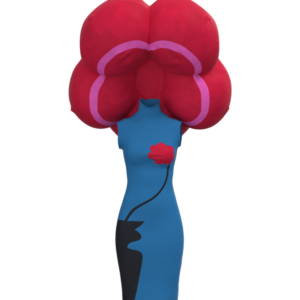 Flower Vase Dress with Inflatable Hat