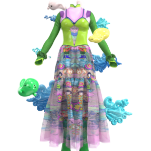 (English) Pair Pe Fu Gown